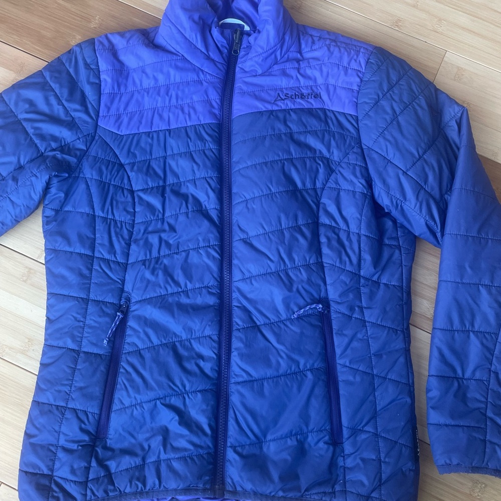 Women's Purple reversible puffer Jacket